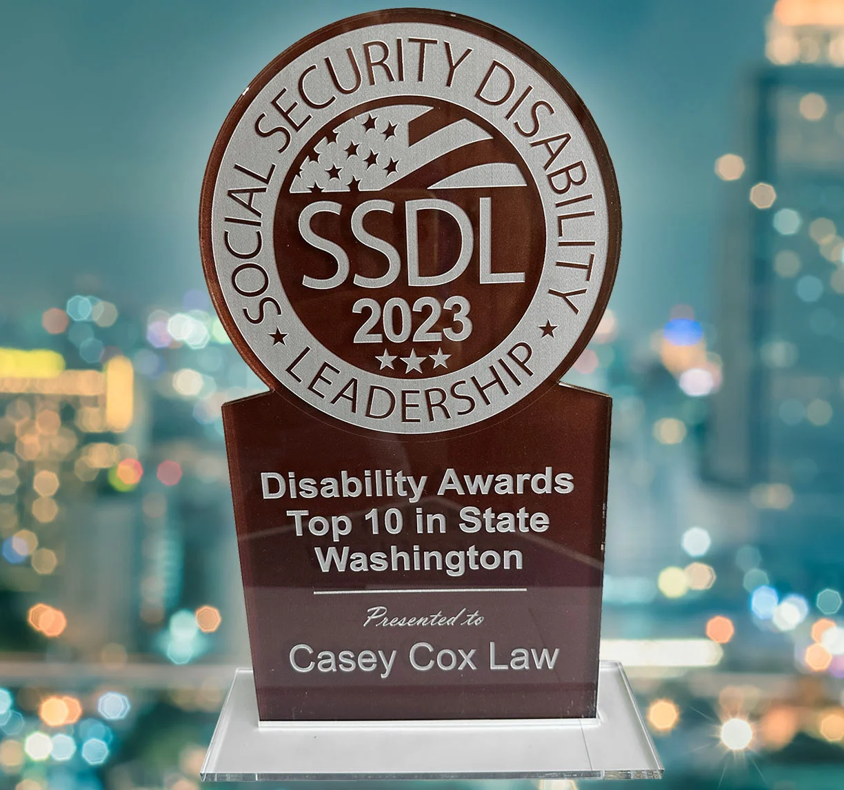 SSDL 2023 Award Social Security Disability Leadership 2023 Award