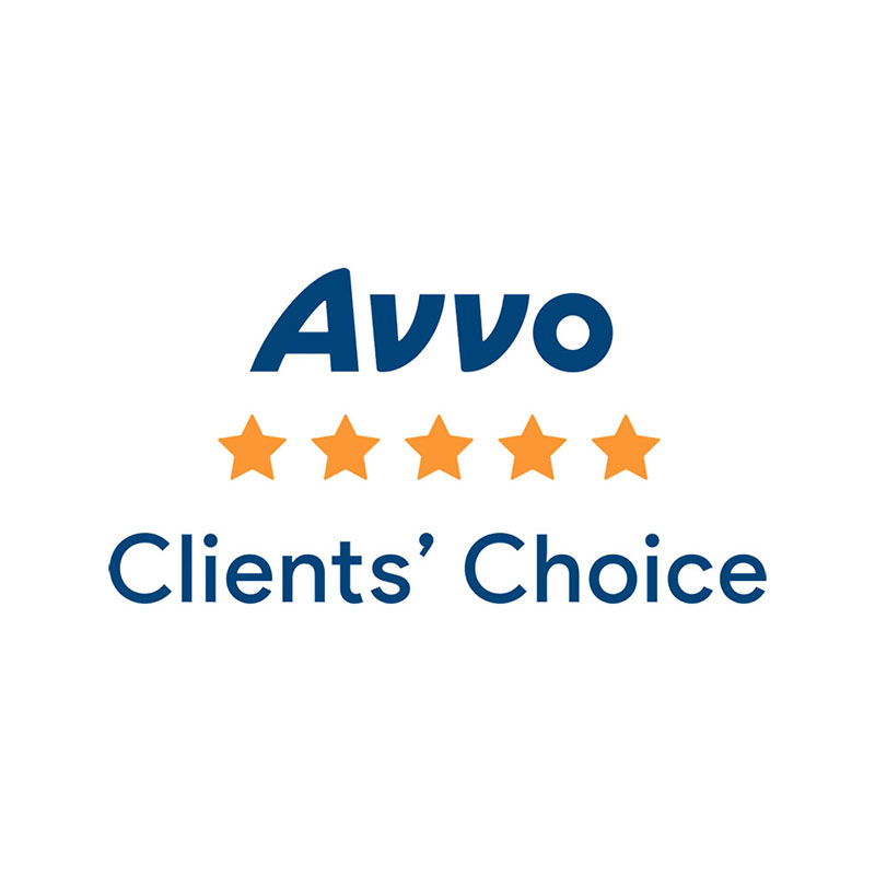 Avvo Clients' Choice circle logo